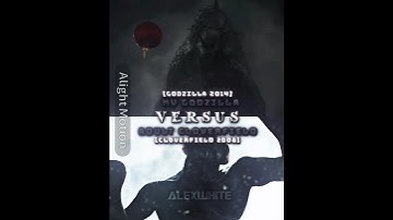 Godzilla 2014 is so peak. #fypviral#fyp #godzilla2014#godzilla#vs #cloverfield#clover#viralvideo