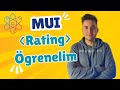 React - Material UI (mui) | Rating nedir?  Dikkat edilmesi gerekenler!
