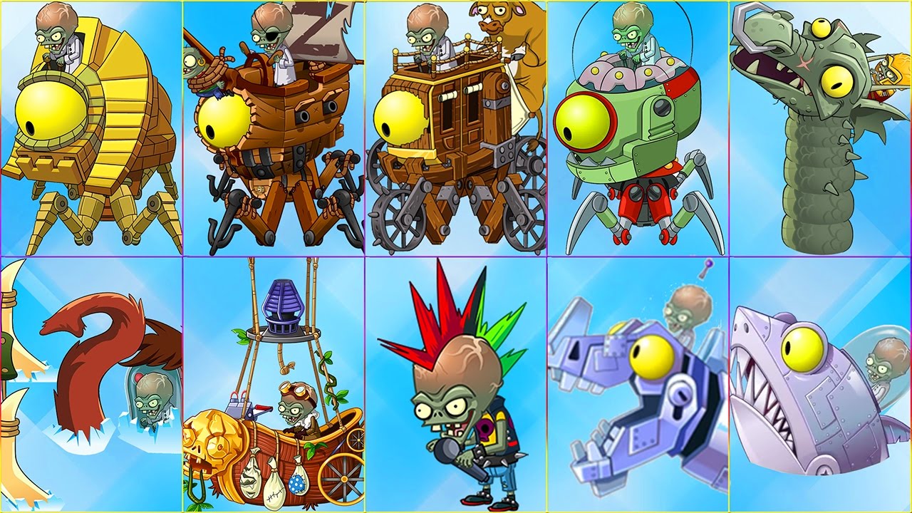 Plants vs Zombies 2 Final Boss: ALL PLANTS MAX LEVEL! vs ALL ZOMBOT! 