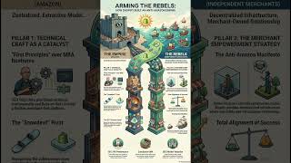 The Anti-Amazon Empire ⚔️ #entrepreneurship #ecommerce #investing #retailnews #ai