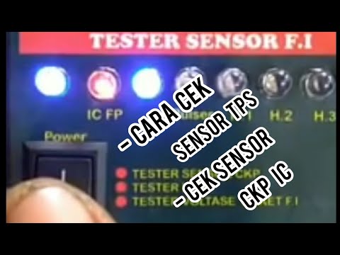 cara cek CKP, sensor TPS menggunakan alat..?