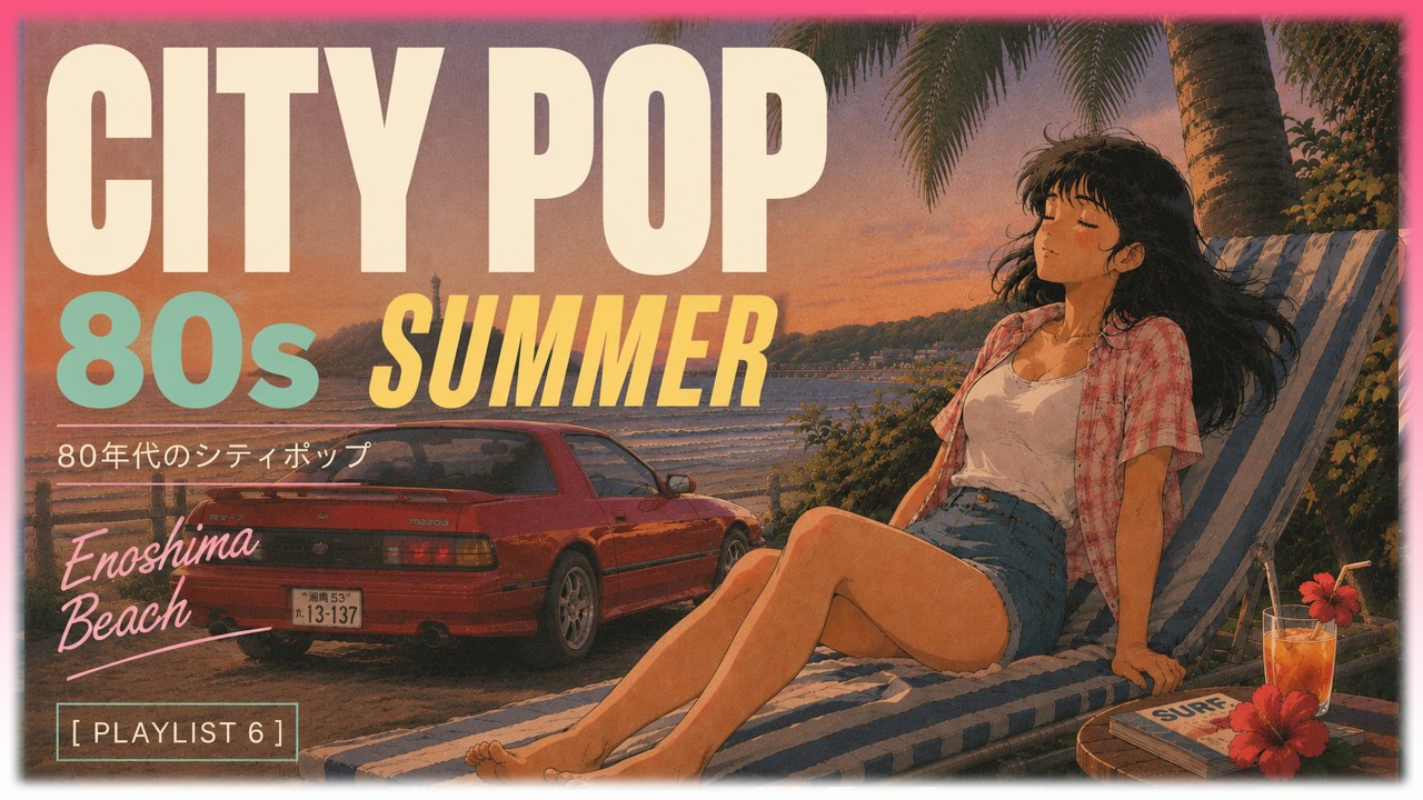 80s Japanese City Pop | Enoshima Beach / 江の島のハンモック | ACT