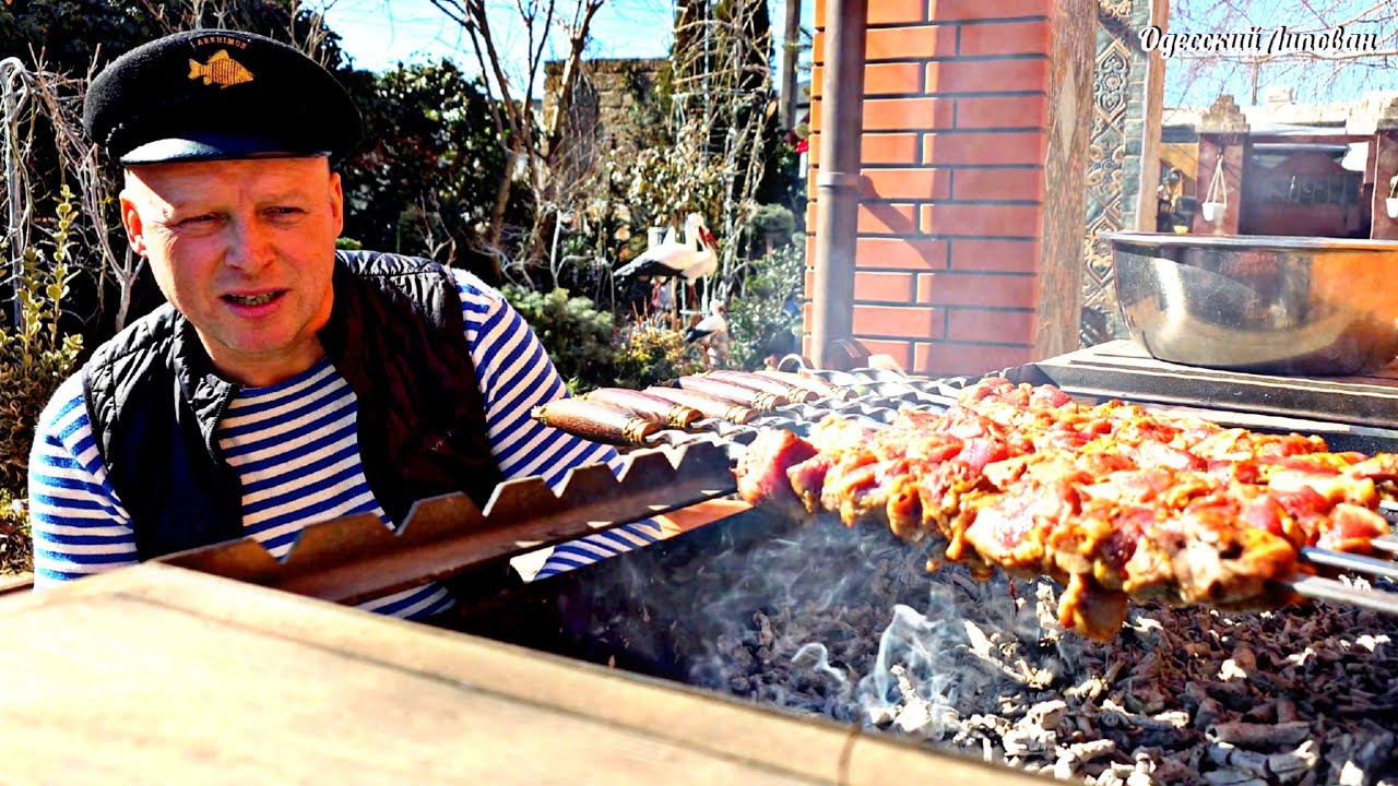 Самый сочный шашлык. Банкет прямо дома. Встреча одноклассников. Мясо Рыба