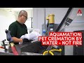 Aquamation: When a pet is cremated by water – not fire