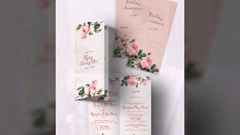 Mẫu thiệp cưới đẹp 2019 Đà Nẵng tại Thiệp cưới Happy xem thêm tại http://thiepcuoihappy.com