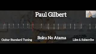 Paul Gilbert - Boku No Atama ( Tab Guitar )