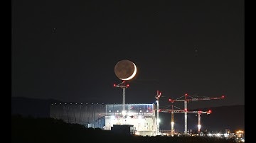 Moon sets on ITER
