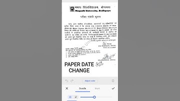 UG SESSION 2024-28 3RD SEMESTER PAPER RESCHEDULE BY MAGADH UNIVERSITY. #ug #exam #paper