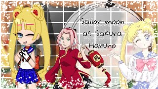 Sailor scouts react to Sailor moon future as Sakura Haruno ||Original|| Resimi