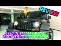 Review Jeep Wrangler Sport 2008 3800 CC #jualjeepwrangler#jeepwranglersport#jualmobilpremium#jeep