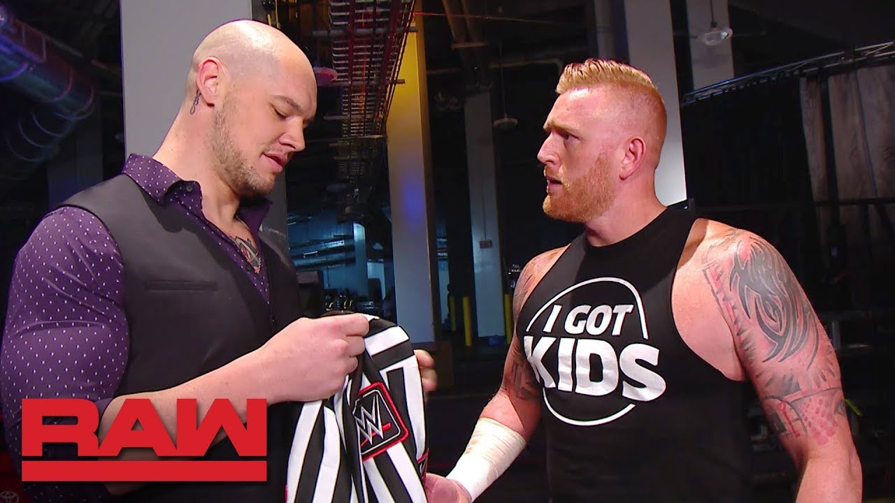 Heath Slater becomes a referee: Raw, Dec. 3, 2018