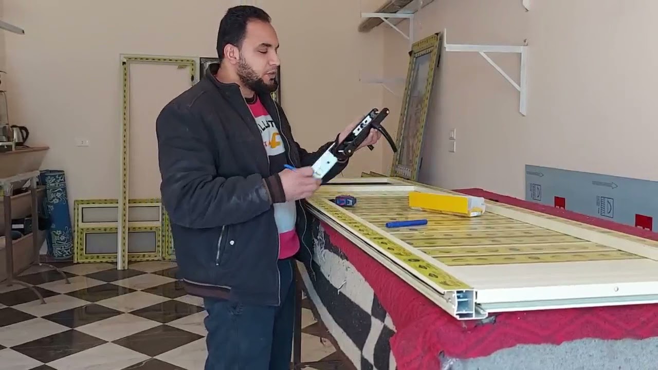 طريقة تركيب وتفتيح كالون الإشارة المعدل في الضلفه  Zالكبير والصغير في الابواب