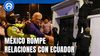 Ecuador irrumpe embajada de México y detiene a Jorge Glas