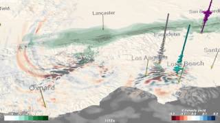 Magnitude 7.8 Earthquake Simulation on the San Andreas Fault