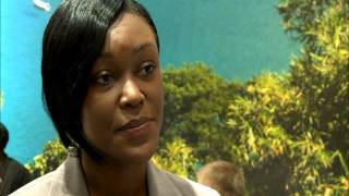 Tracey Davidson - Celestine - Sec of Tourism for Tobago at ITB 2013