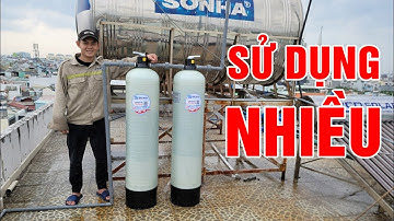 Bộ lọc phèn giếng khoan được các gia đình sử dụng nhiều nhất
