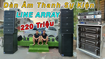 Dàn Âm Thanh Sự Kiện Loa Array 220tr Dbacoustic | 0925 133 999