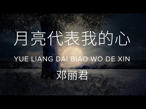 Yue liang dai biao wo de xin 月亮代表我的心   Teresa Teng 邓丽君 (Lyric + Pinyin)