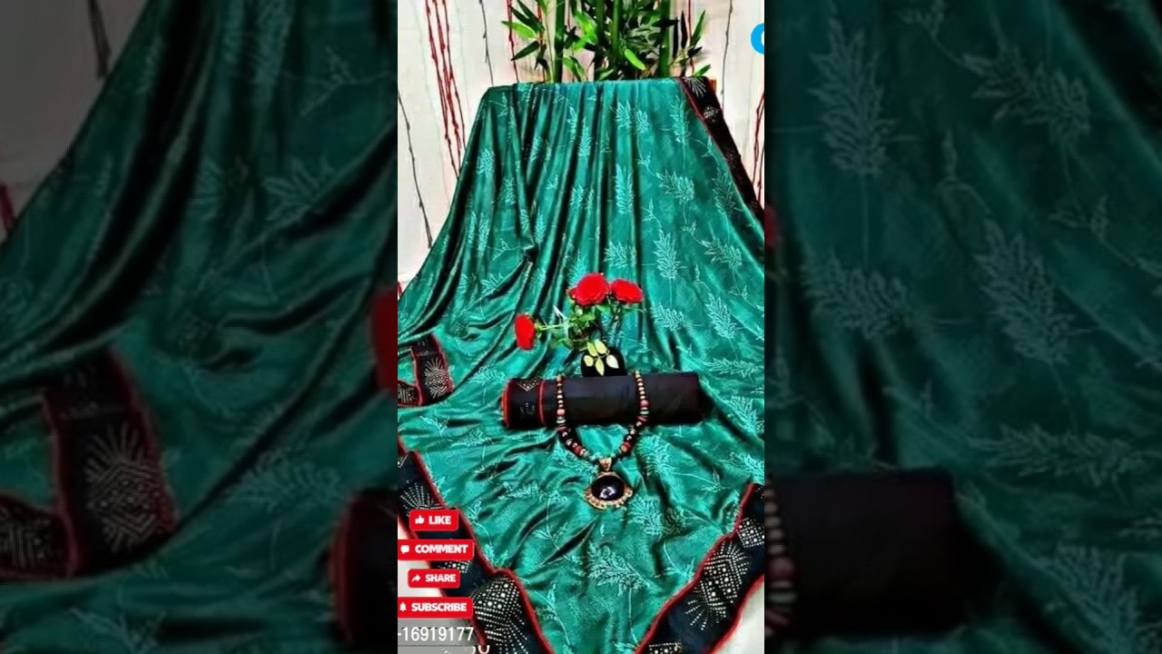 Lycra Jacquard Saree with Blouse Piece|