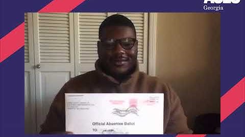 Instructions to fill  out your absentee ballot