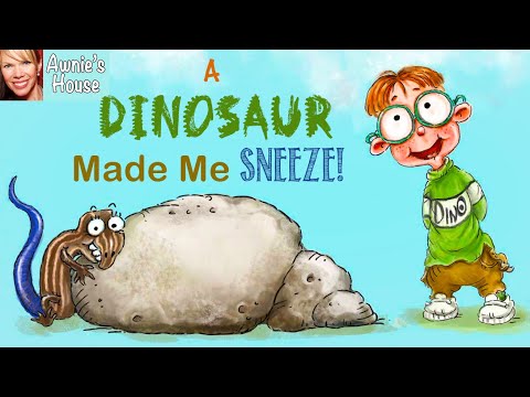 🦖 Kids Book Read Aloud: A DINOSAUR MADE ME SNEEZE by Carla Mae Jensen and Natasha Kostovska