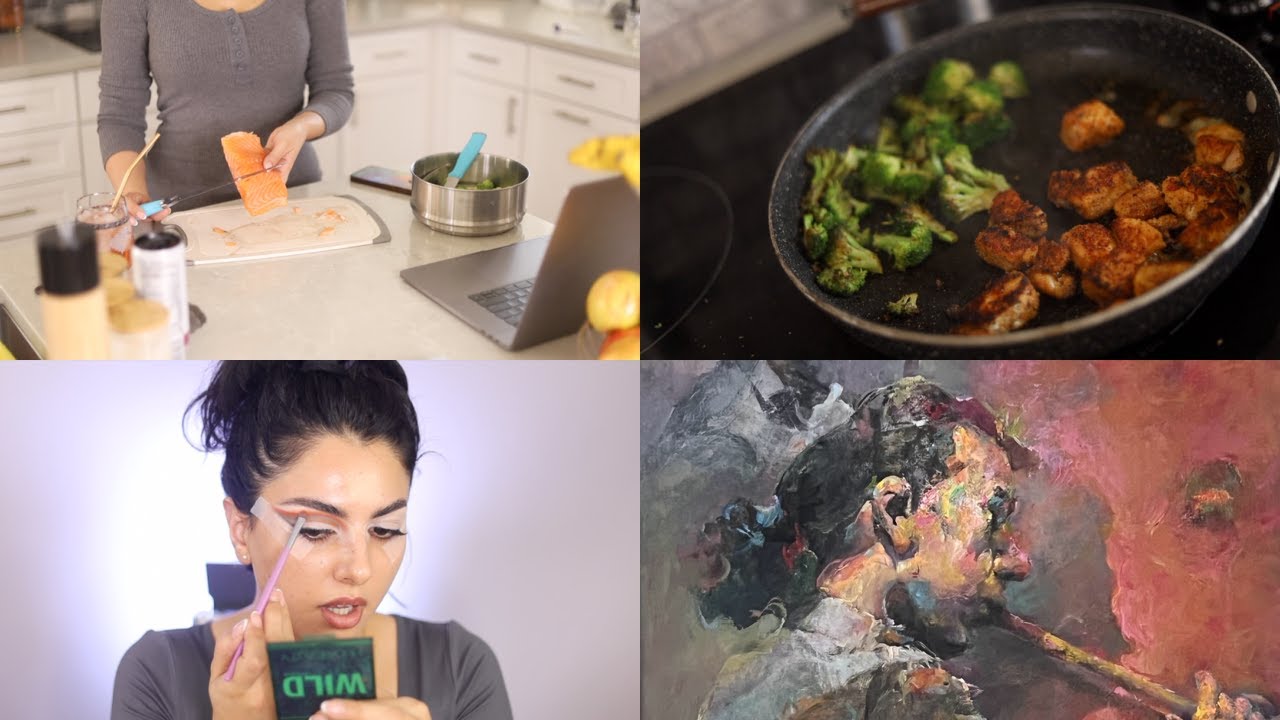 مكياج وسوالف ✨شنو قصتي مع الرسام؟ نورس ستار