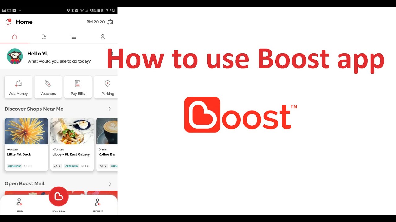 How to use Boost App YouTube