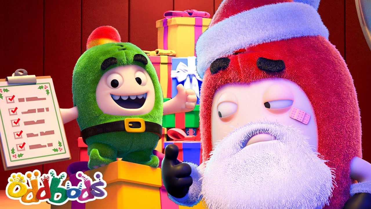 Can Oddbods Save Christmas!? 🎁🎄 | Oddbods | CHRISTMAS SPECIAL! | Be Brave!