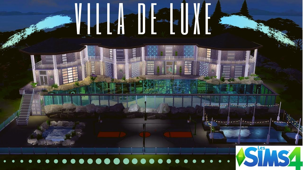 [SPEED BUILDING] MAGNIFIQUE VILLA SIMS 4 !