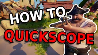 how I quickscope instantly in sea of thieves (tutorial)