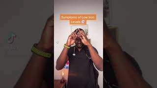 Symptoms Of Iron Deficiency Low Serum Iron Levels