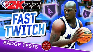 Best Finishing Badges on NBA 2K22 : How to Get Contact Dunks with Fast Twitch Badge