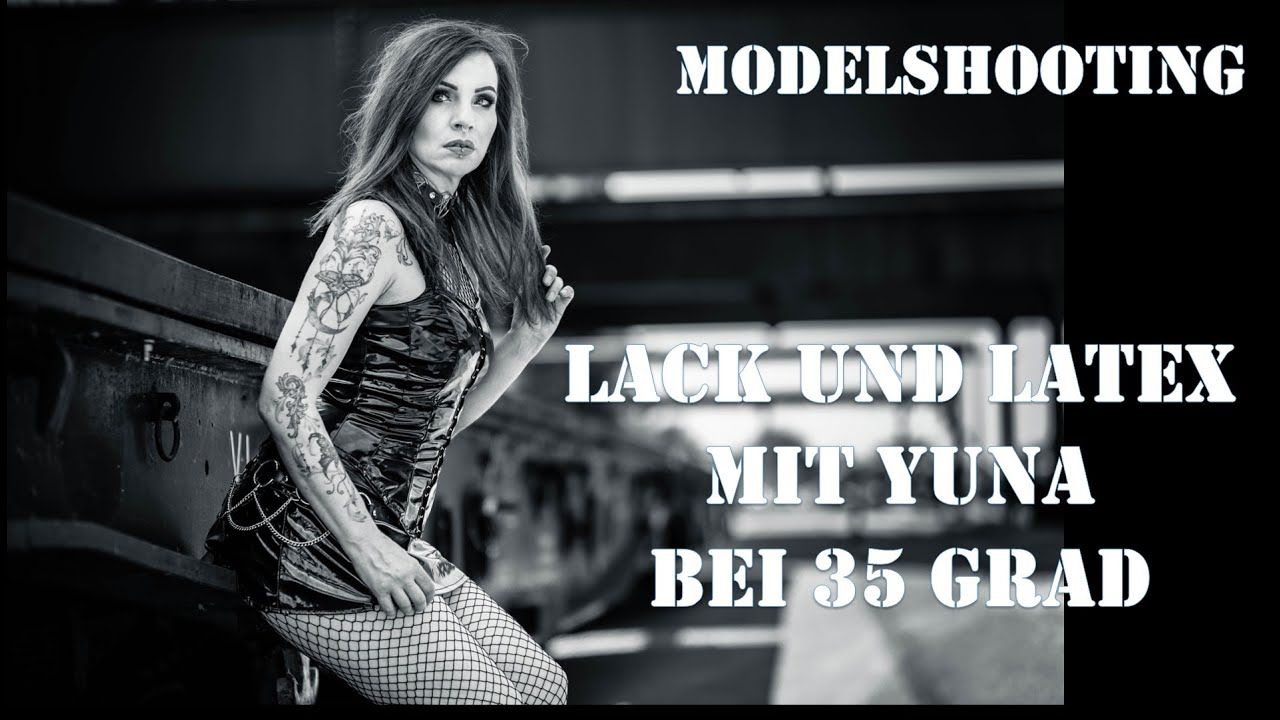 Fotoshooting - Latex und Lack mit Yuna bei 35 Grad
