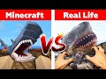 MINECRAFT SHARK IN REAL LIFE! Minecraft vs Real Life animation 2022