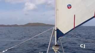 Sailing the British Virgin Islands in a Moorings 4800 Catamaran