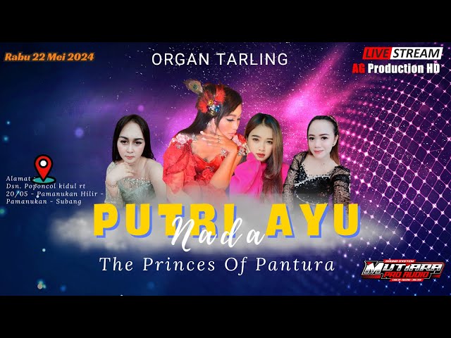 LIVE MALAM ORGAN TARLING  '' PUTRI AYU NADA '' |  POPONCOL - PAMANUKAN - SUBANG class=