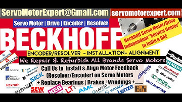 How to install Beckhoff Encoder Align Resolver Angle Adjust Servo Motor Drive data Parameters