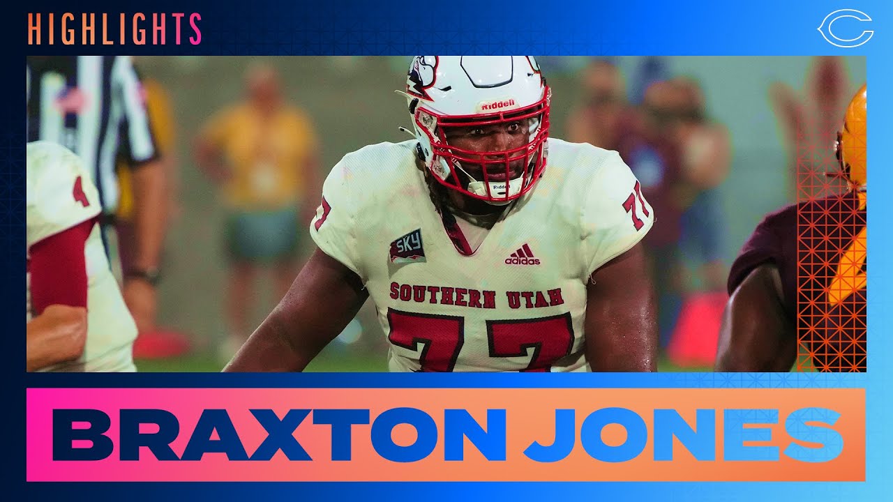 Braxton Jones highlights | Chicago Bears - YouTube