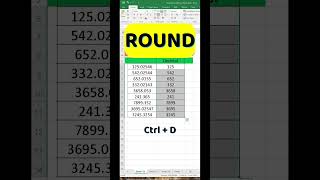 Excel ROUND Function: দশমিক নিয়ন্ত্রণের সহজ উপায়  #excel #exceltips #exceltricks #education