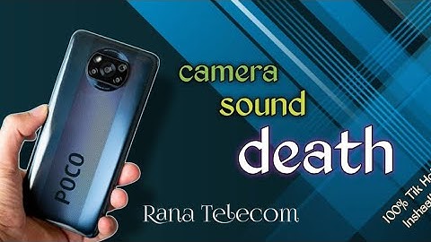 Poco X3 CPU All Problem Fix ||  front camera sound not working