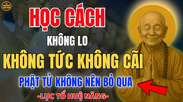 Lục Tổ Huệ Năng Dạy Cách Sống Không Lo, Không Tức, Không Cãi – Học Phật Giác Ngộ