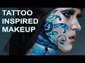 STEAMPUNK TATTOO INSPIRED MAKEUP