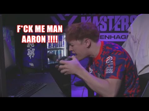 F*ck me man Aaron!!! Mindfreak dimarahi Coach Alecks ?