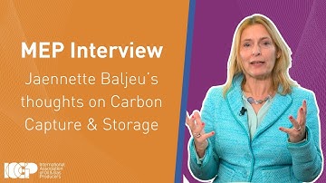 MEP Jeannette Baljeu shares her thoughts on Carbon Capture & Storage (CCS)