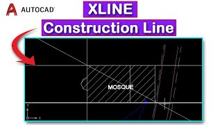 How to use XLINE or Construction Line command in AutoCAD