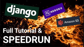 Django 4.0 Heroku S3 World Record Speedrun & Fast Tutorial