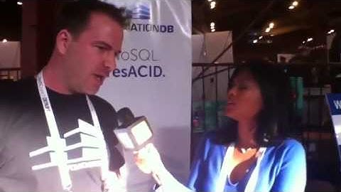 FoundationDB at Tecrunch Disrupt