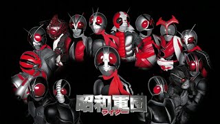All Kamen Rider Henshin Showa