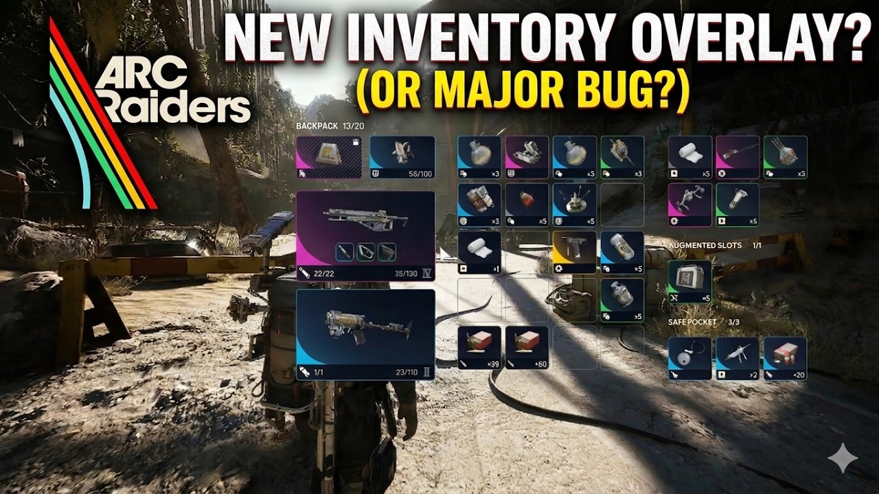 ARC Raiders: NEW Clean Inventory HUD – Quick Look - YouTube