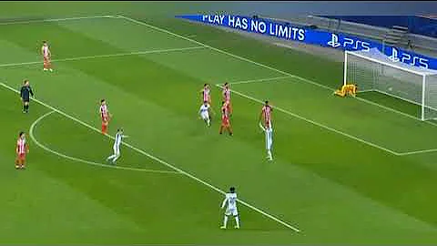 Giroud Goal vs Atletico Madrid | Golazzo - Spectacular Goal